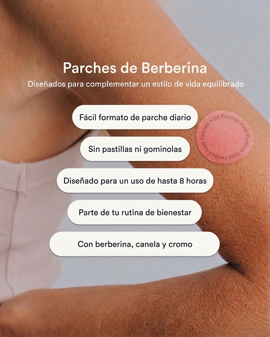 Beneficios del parche de berberina